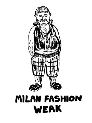 Fashion weak, pivní muscle strong.