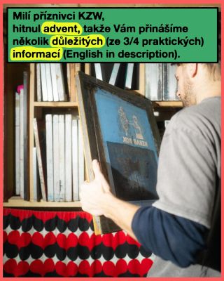 Dear KZW supporters, Here’s a some (mostly) practical information related to the pre-Xmas time (and beyond): 1) Shop...